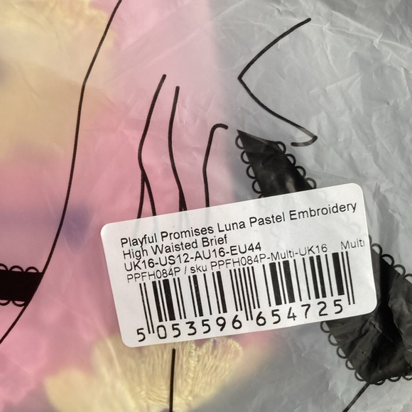 Playful Promises Luna set— bra, brief and suspender, NWT - Picture 6 of 9